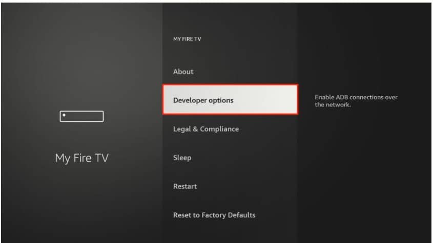 Cómo instalar IPTV Smarters APK en FireStick / Android TV Box en pasos simples 2022 22 opción de desarrollador