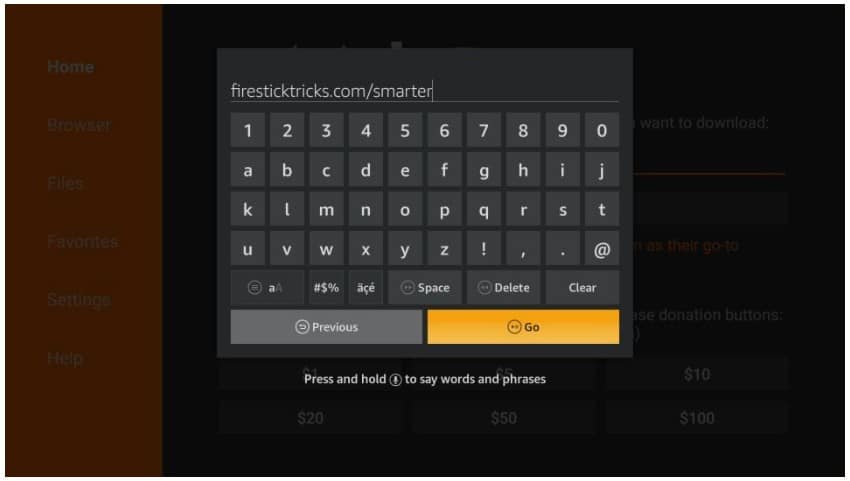 Cómo instalar IPTV Smarters APK en FireStick / Android TV Box en pasos simples 2022 26 introduce la URL