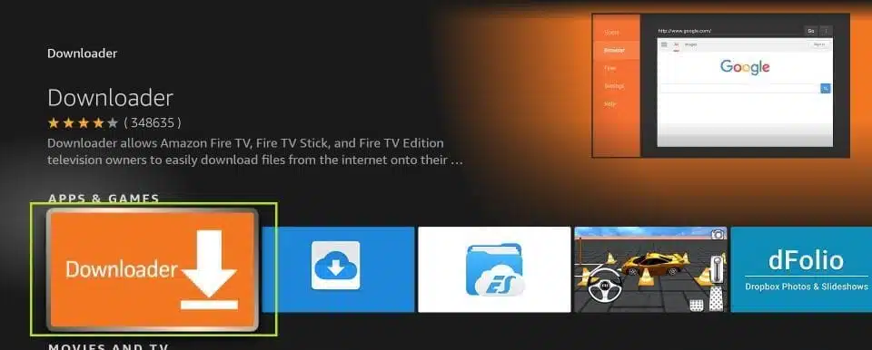 download apk on firestick using downloader app